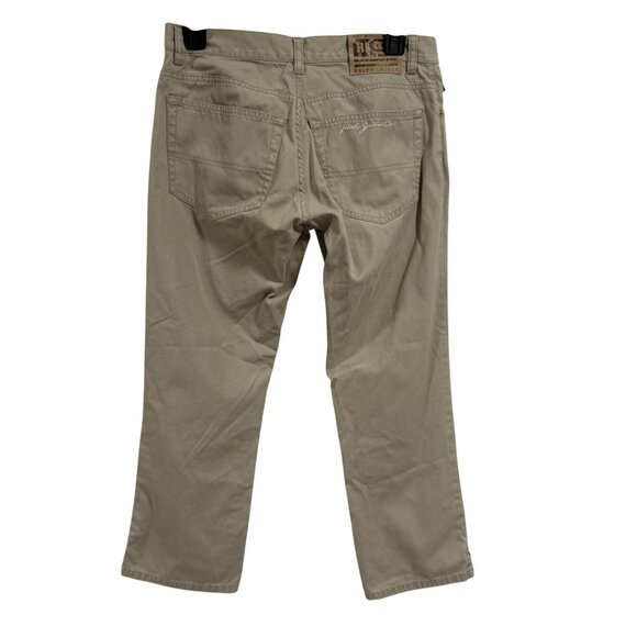 Polo Jeans‎ Co Ralph Lauren Khaki Capri Pants Y2K Size 4 - Picture 5 of 9